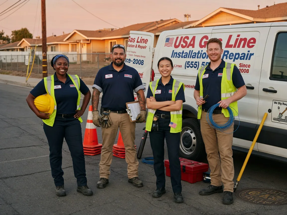 Gas Line Installation company in Romeoville, IL